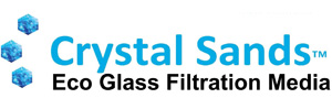 ECO FRIENDLY – pure, 100% recycled crushed glass pool filtration media supplied by justsalt